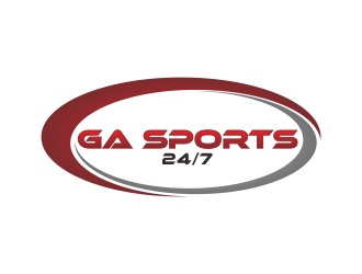 GA Sports 24/7 logo design by Greenlight