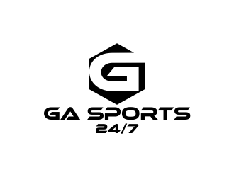GA Sports 24/7 logo design by Greenlight