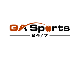 GA Sports 24/7 logo design by nurul_rizkon