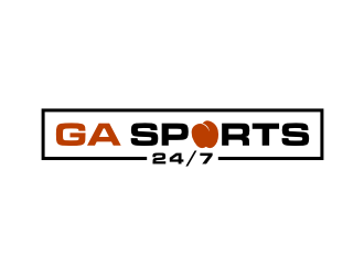 GA Sports 24/7 logo design by nurul_rizkon