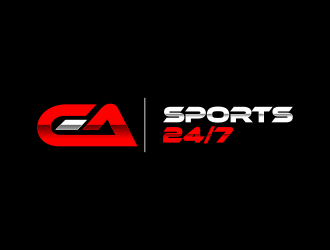GA Sports 24/7 logo design by qqdesigns