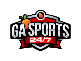 GA Sports 24/7 logo design by lestatic22