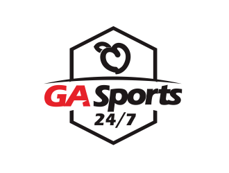 GA Sports 24/7 logo design by YONK