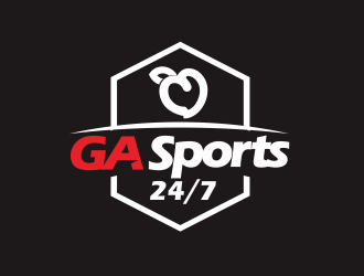 GA Sports 24/7 logo design by YONK