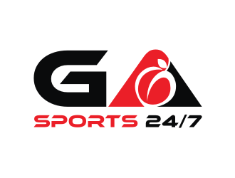 GA Sports 24/7 logo design by ohtani15