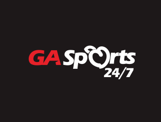 GA Sports 24/7 logo design by YONK