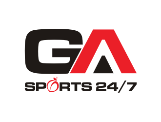 GA Sports 24/7 logo design by ohtani15
