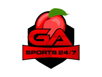 GA Sports 24/7 logo design by yans