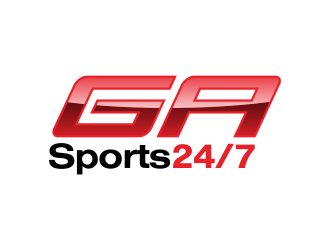 GA Sports 24/7 logo design by AisRafa