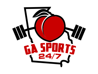 GA Sports 24/7 logo design by cintoko
