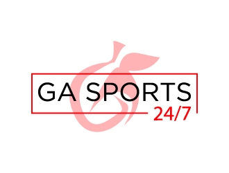 GA Sports 24/7 logo design by twomindz
