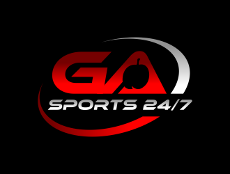 GA Sports 24/7 logo design by ingepro