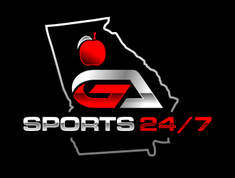 GA Sports 24/7 logo design by ingepro