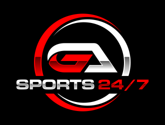 GA Sports 24/7 logo design by ingepro