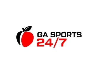 GA Sports 24/7 logo design by Royan