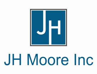 JH Moore Inc logo design by afra_art