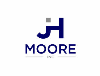 JH Moore Inc logo design by ammad