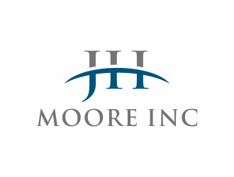 JH Moore Inc logo design by checx