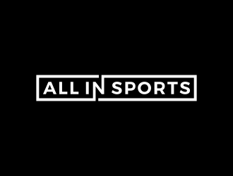 All In Sports logo design by BlessedArt