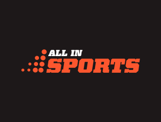 All In Sports logo design by Greenlight