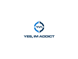 YES, IM ADDICT logo design by cecentilan