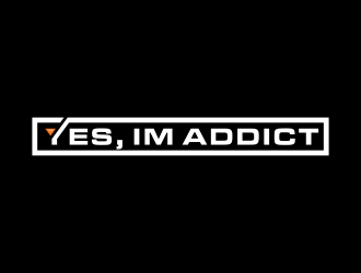 YES, IM ADDICT logo design by bluevirusee