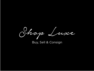 SHOP LUXE  logo design by johana