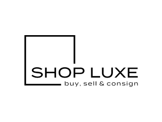 SHOP LUXE  logo design by Kraken