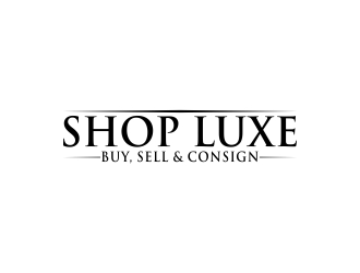 SHOP LUXE  logo design by dibyo