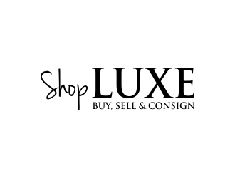 SHOP LUXE  logo design by dibyo