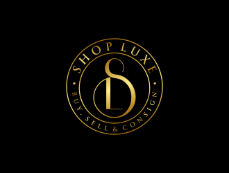 SHOP LUXE  logo design by perf8symmetry