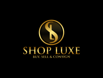 SHOP LUXE  logo design by perf8symmetry