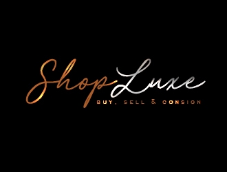 SHOP LUXE  logo design by shravya
