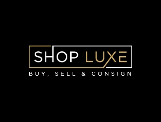 SHOP LUXE  logo design by labo
