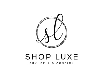 SHOP LUXE  logo design by BrainStorming