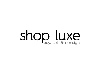 SHOP LUXE  logo design by Inlogoz