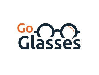 Go Glasses logo design by Fear