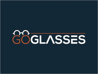 Go Glasses logo design by Fear
