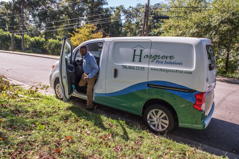 Hargrove Pest Solutions Logo Design 48hourslogo