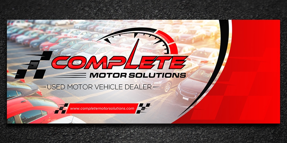 Complete Motor Solutions brand identity design