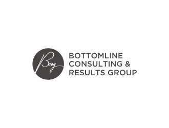 Bottomline Consulting & Results Group logo design by afra_art