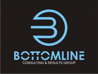 Bottomline Consulting & Results Group logo design by hallim