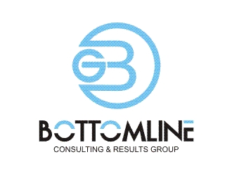 Bottomline Consulting & Results Group logo design by hallim