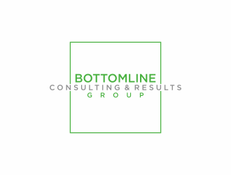 Bottomline Consulting & Results Group logo design by kevlogo
