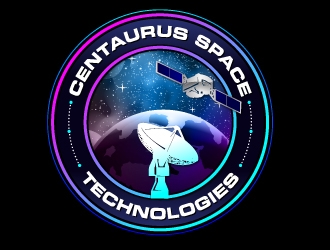 Centaurus Space Technologies logo design by jaize