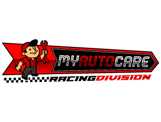 My Auto Care Racing Division  logo design by pencilhand