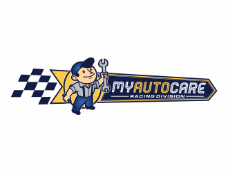 My Auto Care Racing Division  logo design by mutafailan