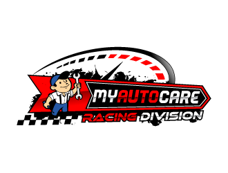 My Auto Care Racing Division  logo design by bluespix