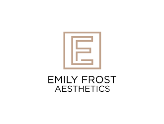 Emily Frost Aesthetics logo design by sodimejo