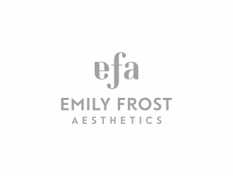Emily Frost Aesthetics logo design by puthreeone